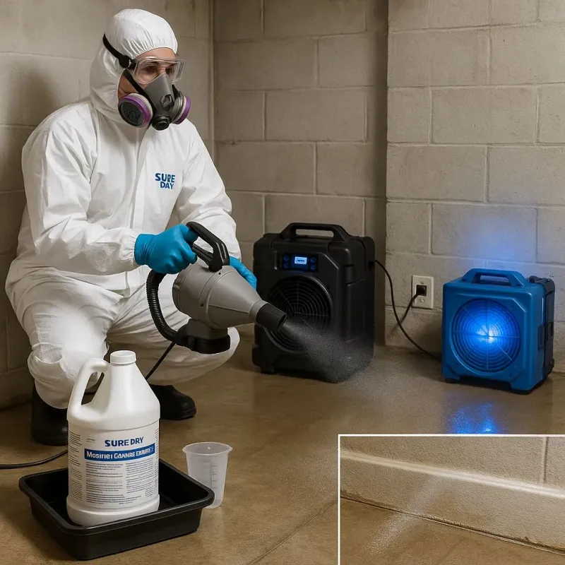 Sanitization and Odor Removal process in Chapel Hill, TN