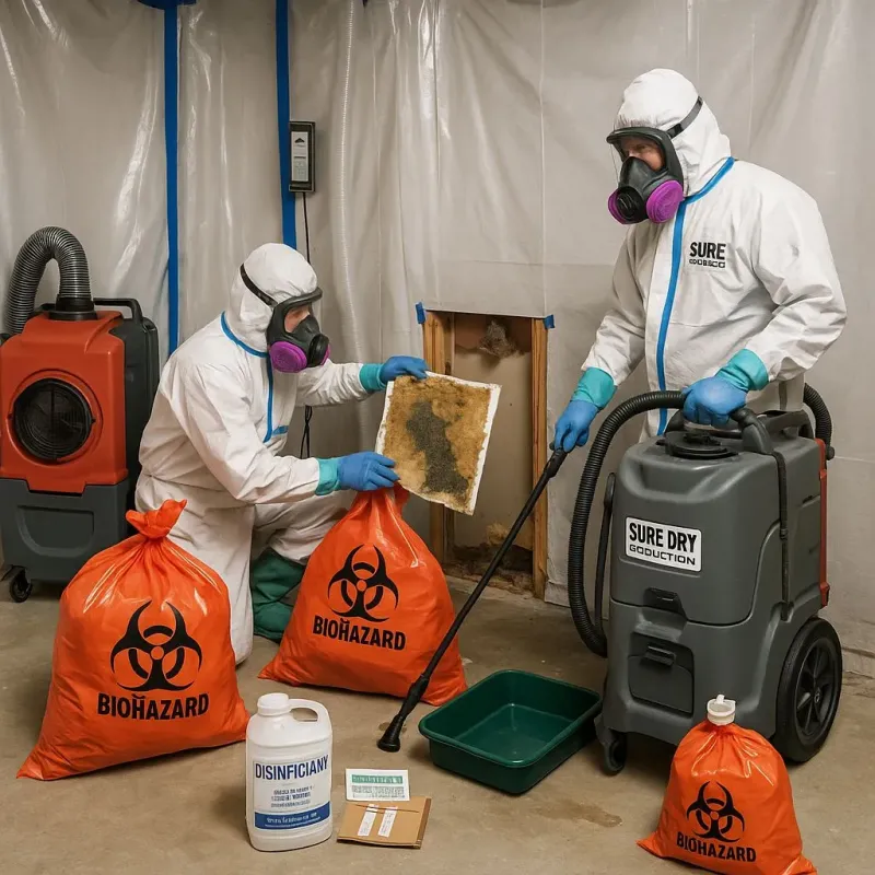 Contaminated Water Handling Protocols process in Chapel Hill, TN